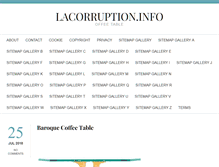 Tablet Screenshot of lacorruption.info